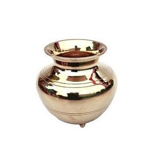 Maceta DE AGUA DE Metal grabada Lota de latón de tamaño personalizado más vendida para decoración del hogar pantalla de seda maceta de almacenamiento al por mayor regalo - Product Image 3