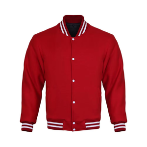 Veste universitaire personnalisée pour hommes Fabricant en gros 4xl Bomber Veste universitaire grande taille - Product Image 4