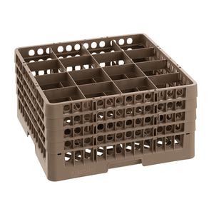 16 Compartments Glass Storage <b>Basket</b> - Product Image 1