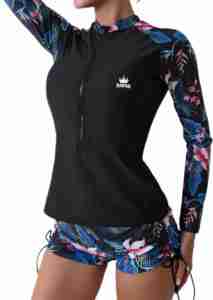 Custom Printed Breathable Quick Dry <b>Rash</b> <b>Guard</b> for <b>Women</b> and Men with Full Sleeve High Quality Adults Latest Design - Product Image 3