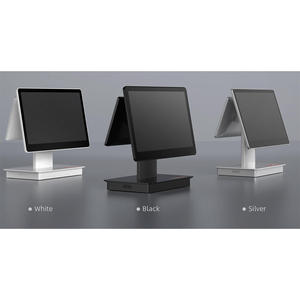 Ready To Ship Wholesale 15.6 Inch 10.1 Inch Touch Dual Screen NFC <b>Pos</b> System Sale <b>Pos</b> Machine All in One Systems for Retail Shop - Product Image 5