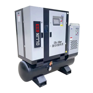 Compresor de Aire Eléctrico para Herramientas Neumáticas – Máquina Compresora de Aire de Alta Resistencia con Manómetro y Tanque - Product Image 1