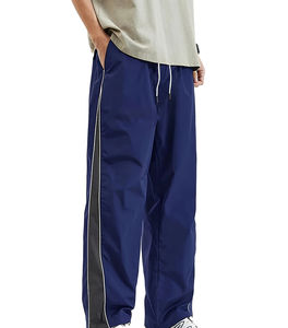 Pantalones informales de secado rápido respetuosos con el medio ambiente con botones transpirables de talla grande para hombre, servicio OEM a bajo precio - Product Image 4