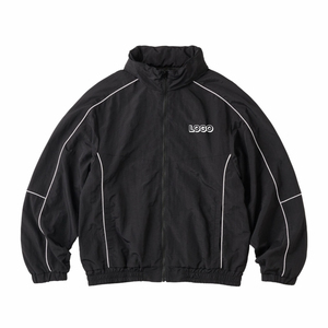 ราคาขายส่ง ชุดวอร์มกันลมแบบสั่งทำพิเศษ ชุด 2 ชิ้น ชุดวอร์มไนลอนเรียบง่าย น้ำหนักเบา ทรงโอเวอร์ไซส์ สำหรับผู้ชาย - Product Image 2