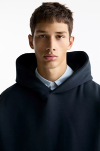 Nouveaux sweats à capuche pour hommes et femmes, logo personnalisé, pull à col rond, coupe ample, tissu en polaire doux, fournisseur en gros, livraison rapide - Product Image 3