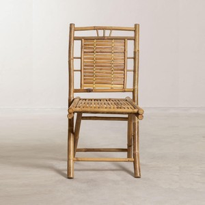 Silla plegable de bambú para patio, muebles para el hogar, silla plegable de bambú para jardín al aire libre, hecha en Vietnam - Product Image 3