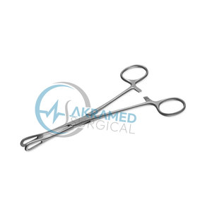 Porte-éponges en acier inoxydable avec logo personnalisé - Instruments chirurgicaux manuels légers et réutilisables pour la chirurgie générale - Product Image 1