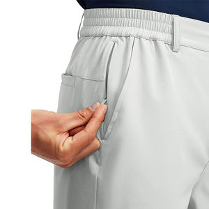 Nueva moda de moda al por mayor precio de fábrica personalizado Slim Fit Formal texturizado de los hombres de verano Pantalones cortos de golf - Product Image 2