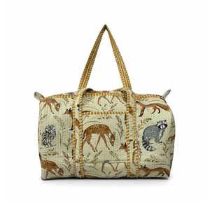 Bolsa de Lona de Algodón Orgánico Plegable, Ligera y Cómoda, Diseño a Prueba de Polvo, Estilo Moderno, Gran Capacidad para Viajes Largos y Uso Diario - Product Image 6