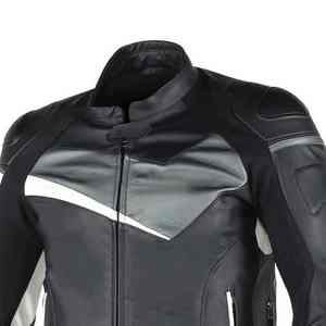 Vestes de moto en cuir véritable de haute qualité avec couleurs, logo et tailles personnalisées |   Vêtements - Product Image 3