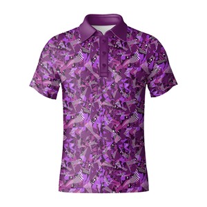 Camiseta de Polo de Golf Personalizada para Hombre, Poliéster Elástico, Control de Humedad, Ropa Deportiva, Fábrica en Vietnam - Product Image 5