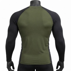 Camiseta Deportiva de Compresión de Manga Larga para Hombre, Ropa Deportiva para Entrenamiento, Fitness, Running, Ciclismo, Surf, Gimnasio - Product Image 2