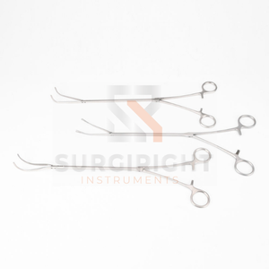 Surgiright Instrumentos Quirúrgicos Toracoscópicos Equipo de Operación Cardiotorácica Instrumentos Torácicos Fórceps Hemostato - Product Image 4