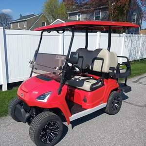 Venta caliente 2 Seater Gulf Cart Electric Golf Car 12V Utility Mini Golf Cart con velocidad de 50-70 Km/h y rango de 30-50km a la venta - Product Image 1