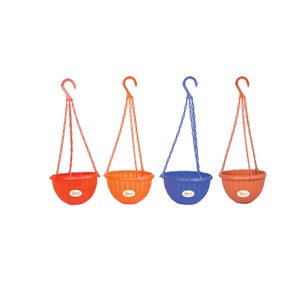 Macetas Colgantes de Plástico PE Ligeras, Decorativas, Minimalistas y Ecológicas de Alta Calidad, con Orificio de Drenaje de 7 Pulgadas, para Interiores y Exteriores - Product Image 3