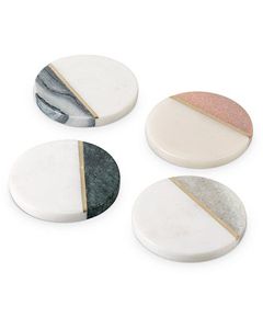 Sous-verre en marbre le plus vendu au look sophistiqué, parfait pour les cuisines à la mode et les espaces de vie contemporains élégants - Product Image 6