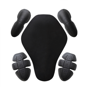 Veste de moto en cuir véritable noir motard avec armure noire dans un nouveau style vente en gros - Product Image 4