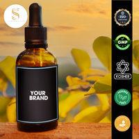 Offre Spéciale Huile Essentielle de Romarin 100% Pure Distillée à la Vapeur Marque Privée Réparation Capillaire Hydratante Contrôle Naturel Tous Types de Peau