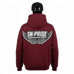 Sudadera con Capucha Reversible de Forro Polar con Parche de PVC Personalizado de Nuevo Estilo, Sudadera con Capucha Transpirable Ecológica de Invierno con Parche Bordado Básico - Product Image 3