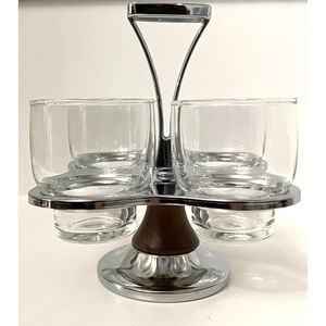 Vajilla de último diseño, soporte y Soporte para vasos y vasos, soporte para vasos de madera y acero de gran tamaño de calidad superior - Product Image 5