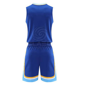 Uniformes de baloncesto hechos a medida de fabricante profesional, uniformes de baloncesto de material de poliéster de entrenamiento de alta calidad - Product Image 4