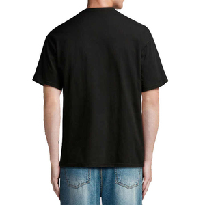 Haute qualité hommes strass T-shirts 100% coton matériel léger manches courtes col rond séchage rapide Streetwear Style OEM - Product Image 3