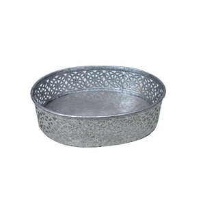 whole sale galvanized metal <b>planter</b> bucket indoor outdoor <b>planter</b> herb plant pot metal bucket used for home & hotel decoration - Product Image 5