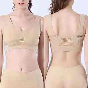 Nouveau design du fabricant Soutien-gorge de sport pour femmes à la mode Logo personnalisé pour Yoga Gym et course Taille XL Prix - Product Image 6
