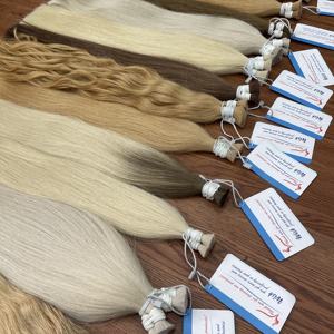 Extensiones de cabello humano liso natural de primera calidad para estilos de aspecto natural de belleza de larga duración - Product Image 4