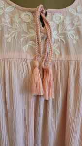 Ropa INS con bordado Floral a la moda para mujeres y niñas, tela antiarrugas de algodón de alta calidad, mangas completas, tanque, botón informal, Verano - Product Image 4