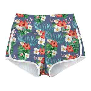 กางเกงปั่นจักรยานเอวสูงแห้งเร็วผ้าสแปนเด็กซ์สำหรับผู้หญิงกางเกงฟิตเนสยิมยกก้นกางเกงสำหรับเล่นโยคะ - Product Image 5