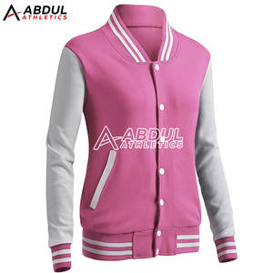 Chaqueta Letterman de gran tamaño para mujer, chaqueta Letterman de material duradero, chaqueta Letterman cómoda - Product Image 2
