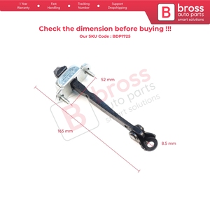 BDP1725-1 2 Piezas Tira Limitadora de Freno de Puerta Trasera para Clio V MK5 BF B7 2019 en adelante 824301100R - Product Image 5