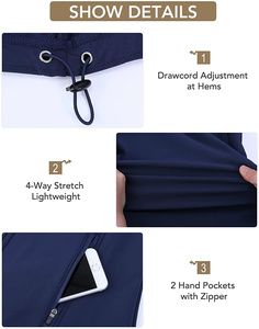 Custom Blue Softshell impermeable transpirable mujeres correr chaleco para adultos Stand Collar cremallera cierre OEM Logo - Product Image 4