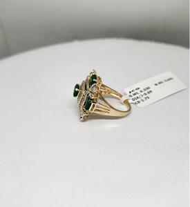 Anillo de Compromiso de Diamantes Naturales de 9K de Pureza Premium para Mujer, Chapado en Rodio, Certificación IGI, Exportación a Todo el Mundo - Product Image 4