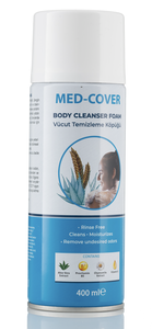 Limpiador corporal en aerosol con vitamina E, éxito de ventas, para pacientes postrados en cama, sin enjuague, con glicerina y aloe vera, espuma limpiadora para la piel. - Product Image 2