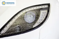 Cire de cristal de protection UV 500ml pour le revêtement de phare de voiture détaillant l'utilisation de produit d'entretien de voiture