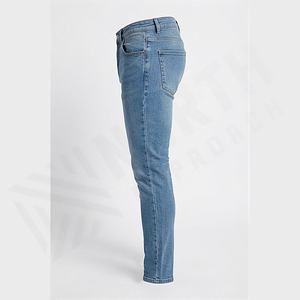 Pantalones Vaqueros de Mezclilla para Hombre 2025, Pantalones Ajustados, Vaqueros Ajustados para Hombre, Venta al por Mayor de Fábrica, Transpirables, Rectos, Servicio OEM - Product Image 3
