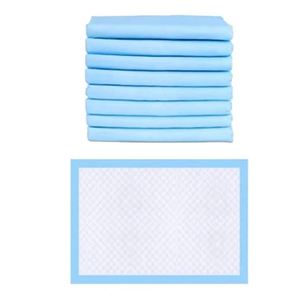Tapis d'apprentissage jetables pour chiens, blancs, 5 couches, anti-fuites, adhésifs, 60x90, pour grands chiens et chiots - Product Image 6