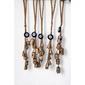 <b>Rustic</b> Christmas Bells Wall Hanging Farmhouse Decor Style - Product Image 1