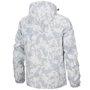 Veste coupe-vent légère en toile patchwork blanche pour homme, imperméable, imperméable, pour la randonnée en plein air, la course à pied, séchage rapide, veste de voyage - Product Image 6