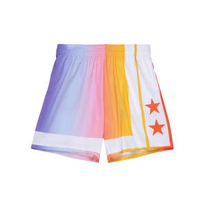 Pantalones cortos de baloncesto informales de verano para hombre de la mejor calidad, pantalones cortos de malla de cintura media de estilo callejero personalizado para ropa de calle - Product Image 1