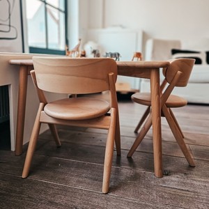 Silla de comedor para niños al por mayor, sillas de madera para comer para bebés, decoración de comedor para niños, superventas - Product Image 5