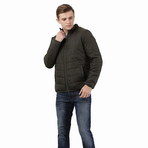 Chaqueta acolchada de manga larga Vintage para hombre, estilo Hip Hop cálido con cremallera completa, Abrigo acolchado de lona con capucha y a prueba de viento de talla grande - Product Image 5