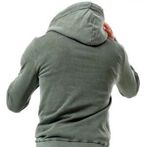 Conjunto Deportivo con Capucha para Hombre, Diseño Otoñal, Transpirable, Manga Larga, Color Personalizado, en Venta - Product Image 2