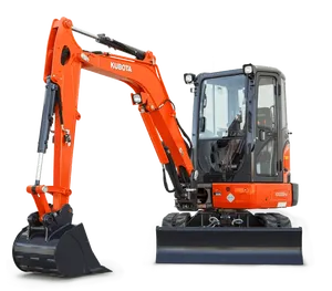 2023 Kubota Mini Excavadora de Columpio de Cola Cero Hidráulica Compacta para Construcción de Espacios Apretados y Paisajismo - Product Image 1