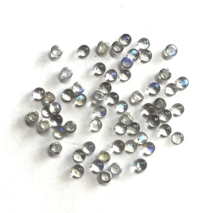 Cabochon de Labradorite en cristal naturel certifié IGI AAA Grade 2mm 3mm Pierres précieuses en vrac de haute qualité pour la fabrication de bijoux calibrées - Product Image 3