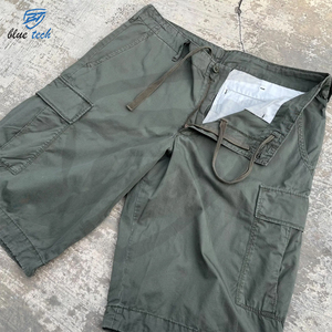Pantalones Cortos Deportivos de Lona de Algodón para Hombre, de Secado Rápido, Casuales, Transpirables, Estilo Cargo, al por Mayor y Personalizados - Product Image 3