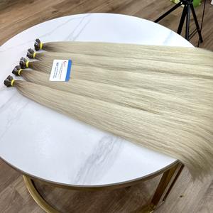 VENTE CHAUDE!! Vente en gros de qualité supérieure Genius trame de cheveux extensions de cheveux humains trame de cheveux humains bruts machine - Product Image 1