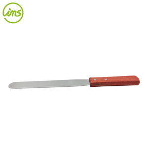 Espátula Recta de Metal de 8 Pulgadas con Mango de Madera, Herramienta Ecológica para Glasear Pasteles - Product Image 2